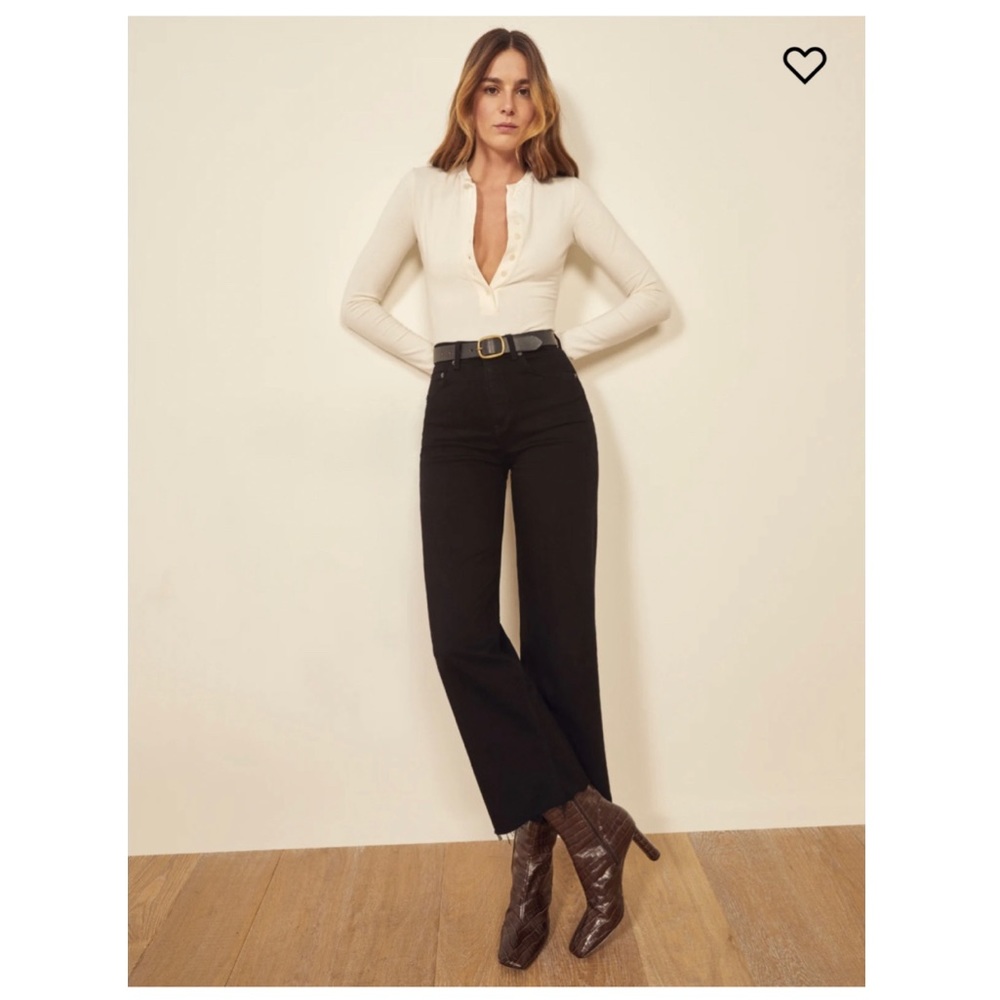 [NEW] Reformation Emma High Rise Wide Leg Jeans